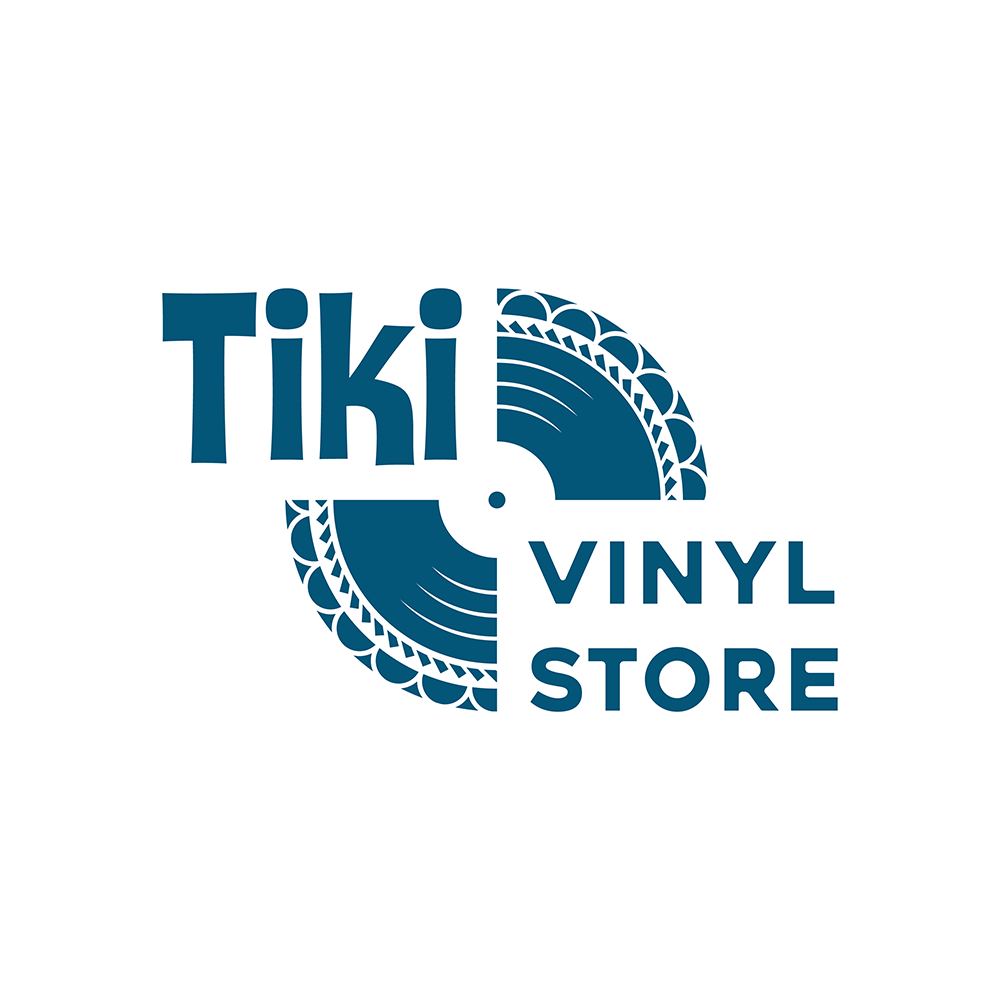 Logo rond Tiki Vinyl Store