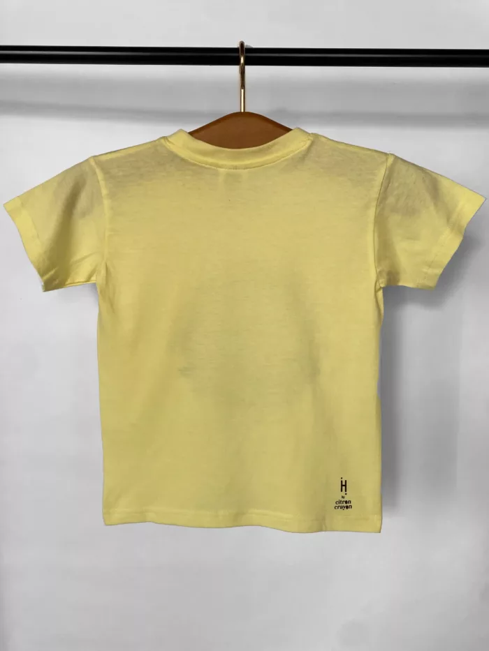 T-shirt enfant jaune