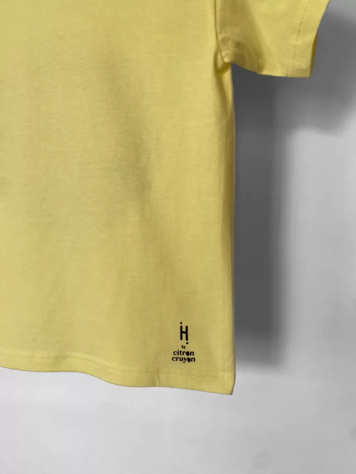 T-shirt enfant jaune