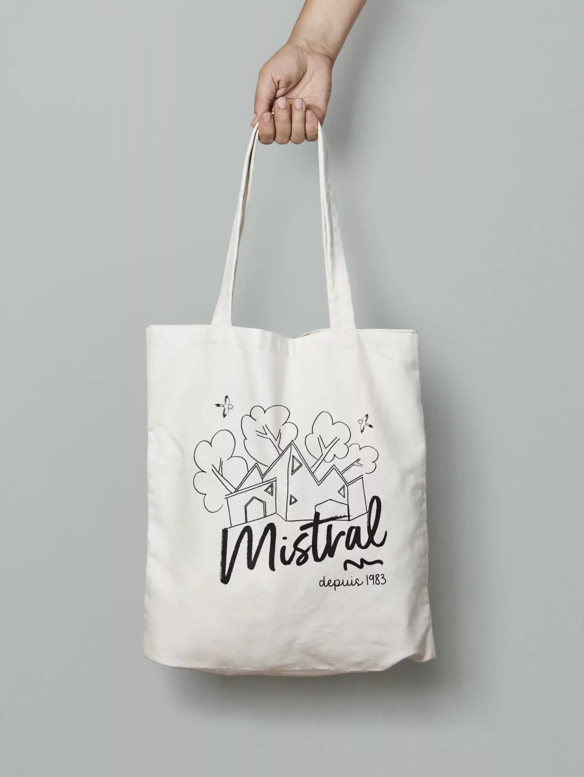 Tote bag Ecole mistral